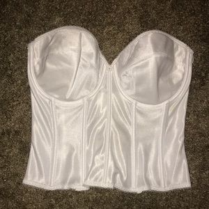 EUC strapless bustier